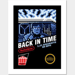 Back in Time Posters and Art